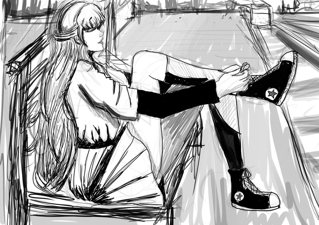 NotYukarin's tweet photo. @Aislep_ Charlotte waiting for a date. Lovely design. https://t.co/weHZxsakXF