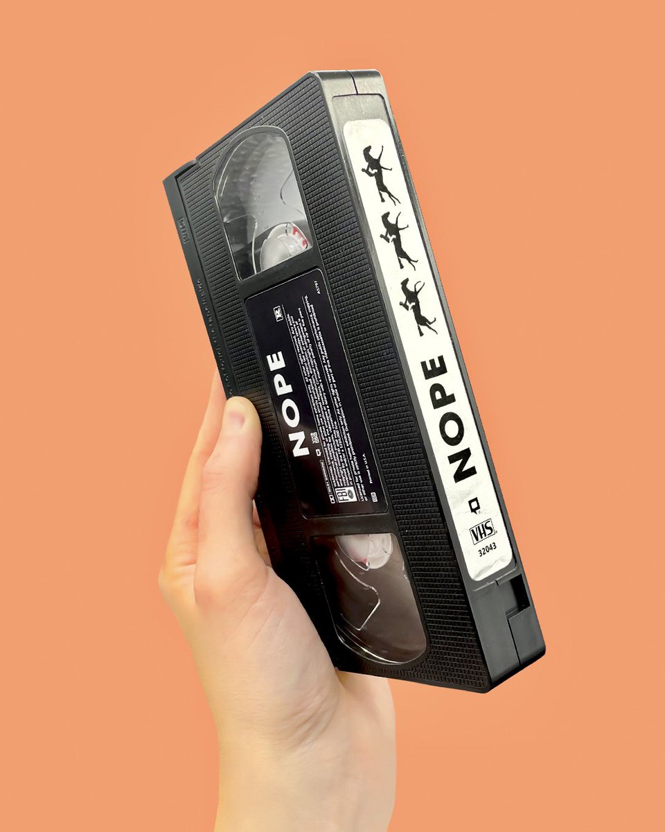 <a href="/JordanPeele/">Jordan Peele</a>’s Nope on video cassette.