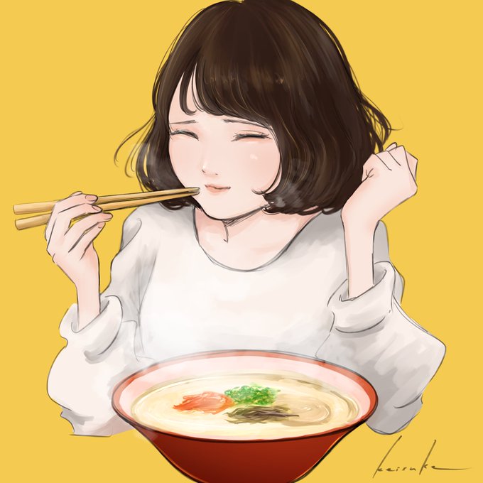「茶髪 麺」のTwitter画像/イラスト(新着)｜4ページ目