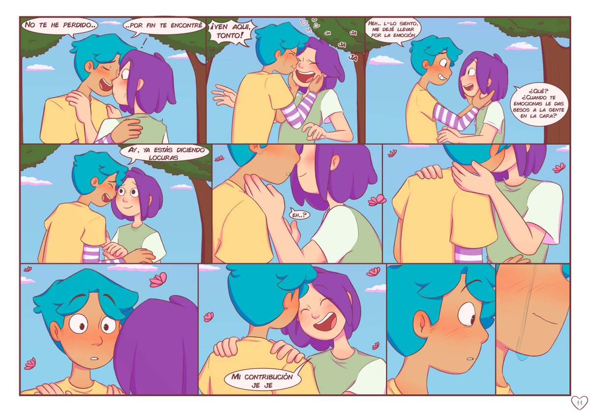 cintoiart's tweet photo. Capítulo 7♡
Parte 11/13 💜💙

Here, there and everywhere🎶🌺

#FNAFHS #FHS #FHSZ3R0 #BonxBonnie #BxB #fanart https://t.co/qX8WHITS8l