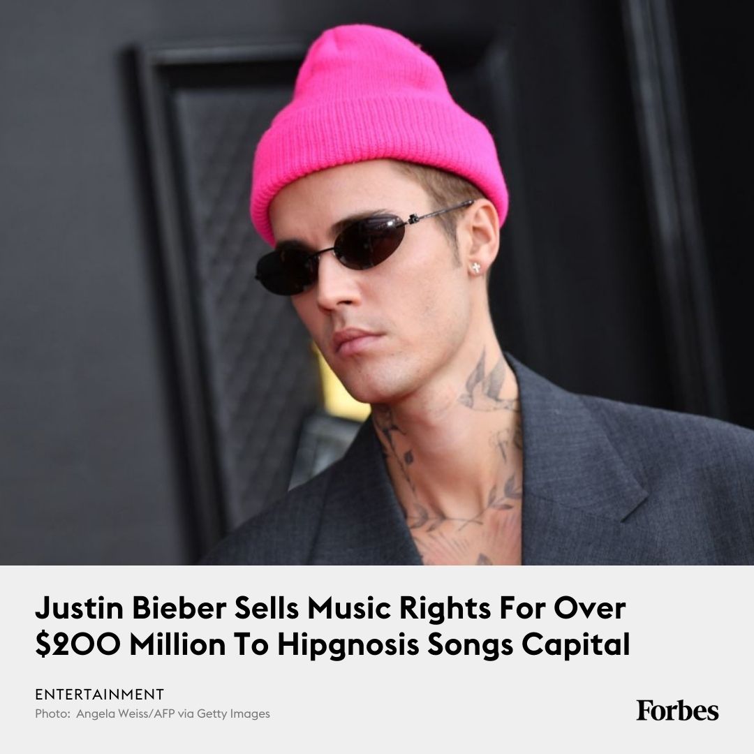 Justin Bieber sells rights to his music in deal worth $200m, Justin Bieber