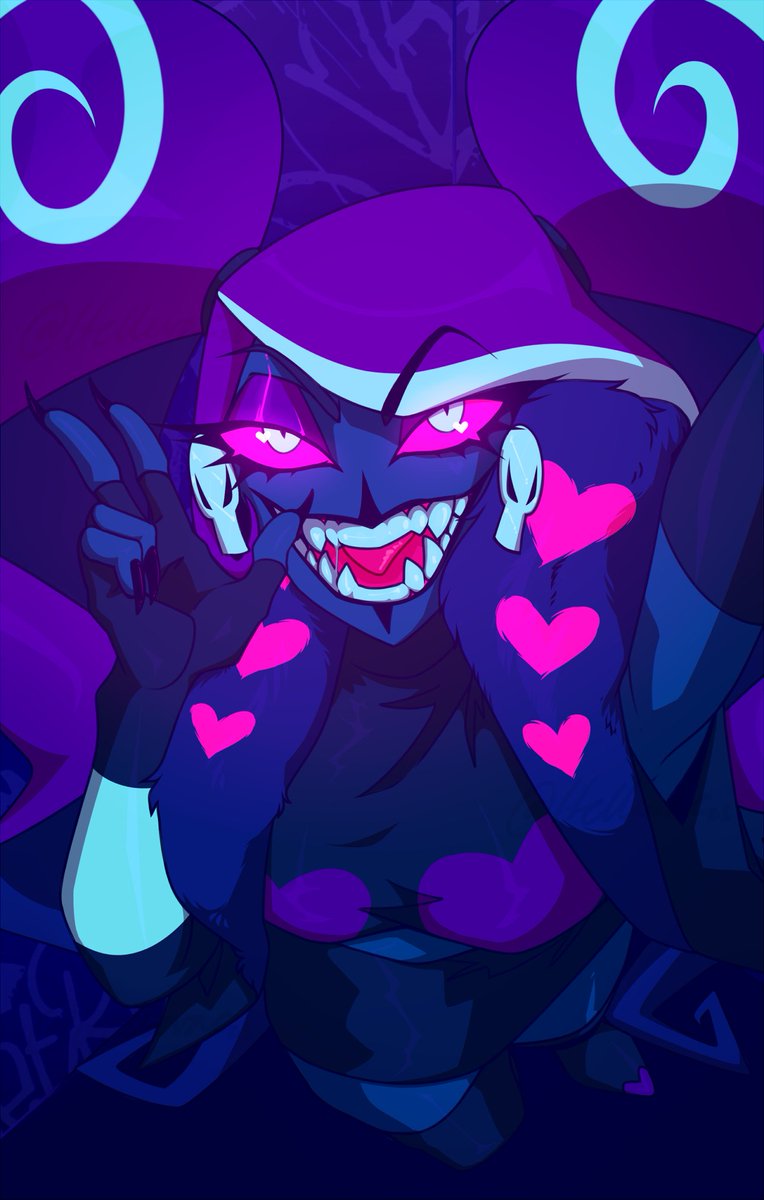 Hellevac's tweet photo. ✌️😛
#HazbinHotel #HazbinHotelVelvette #Velvette #HHHB #HazbinHotelFanart https://t.co/VYd2lXmAjG