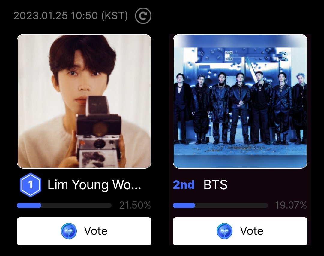 This ain't us! We can do much better! COLLECT AS MANY CREDITS AS YOU CAN! GET READY FOR OUR MASS DROP! 

‼️ Voting ends tomorrow, Jan. 26‼️

🗳️:link.whosfan.io/EVENT/RnBXdnNV…