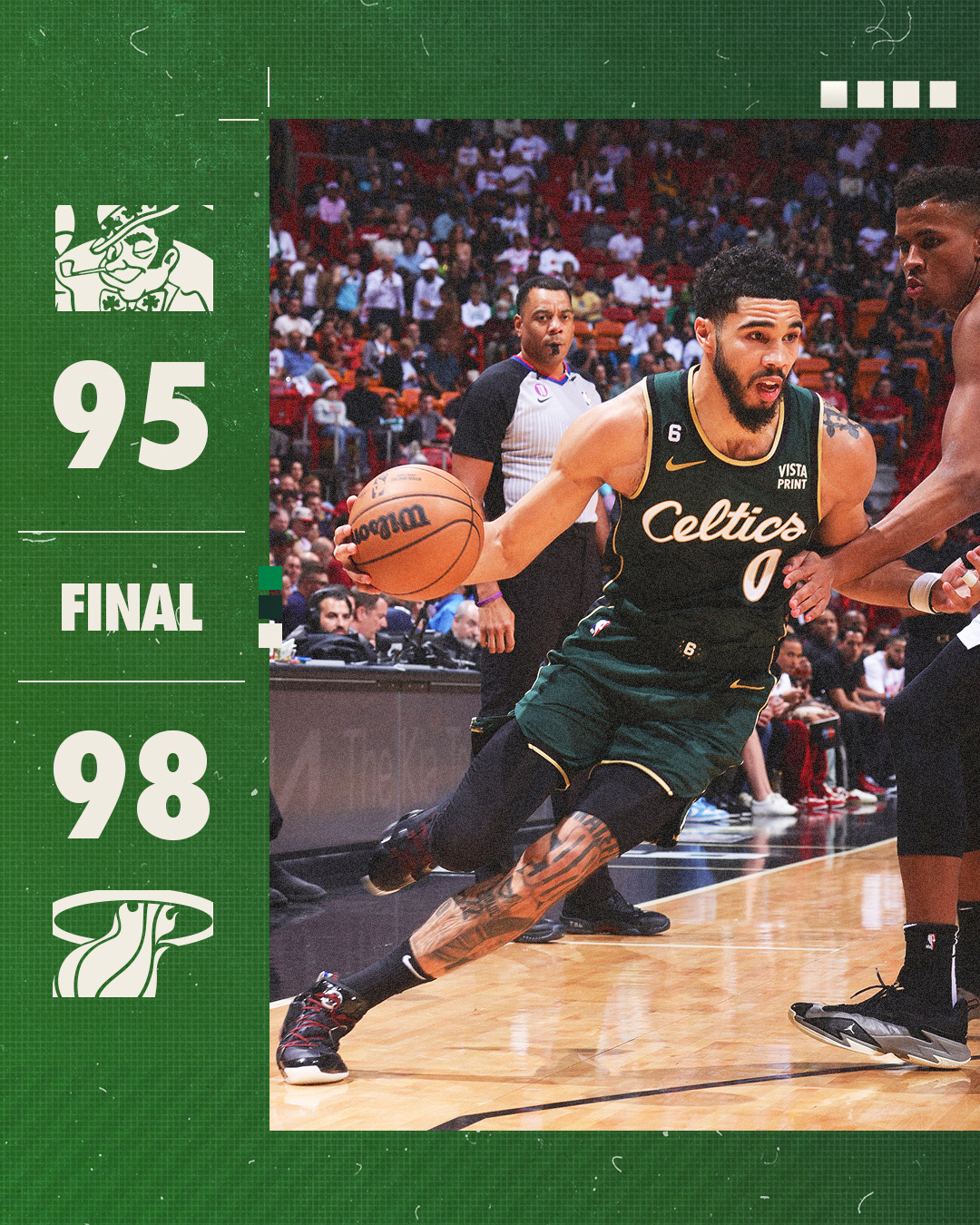 Boston Celtics on Twitter "Final Score https//t.co/Wkd6qNJ274" / Twitter