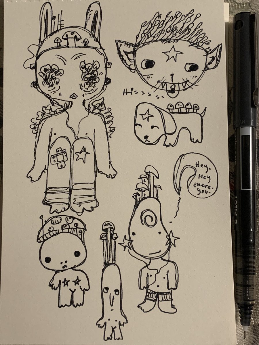 UncutFish's tweet image. Lil #ink friend’s