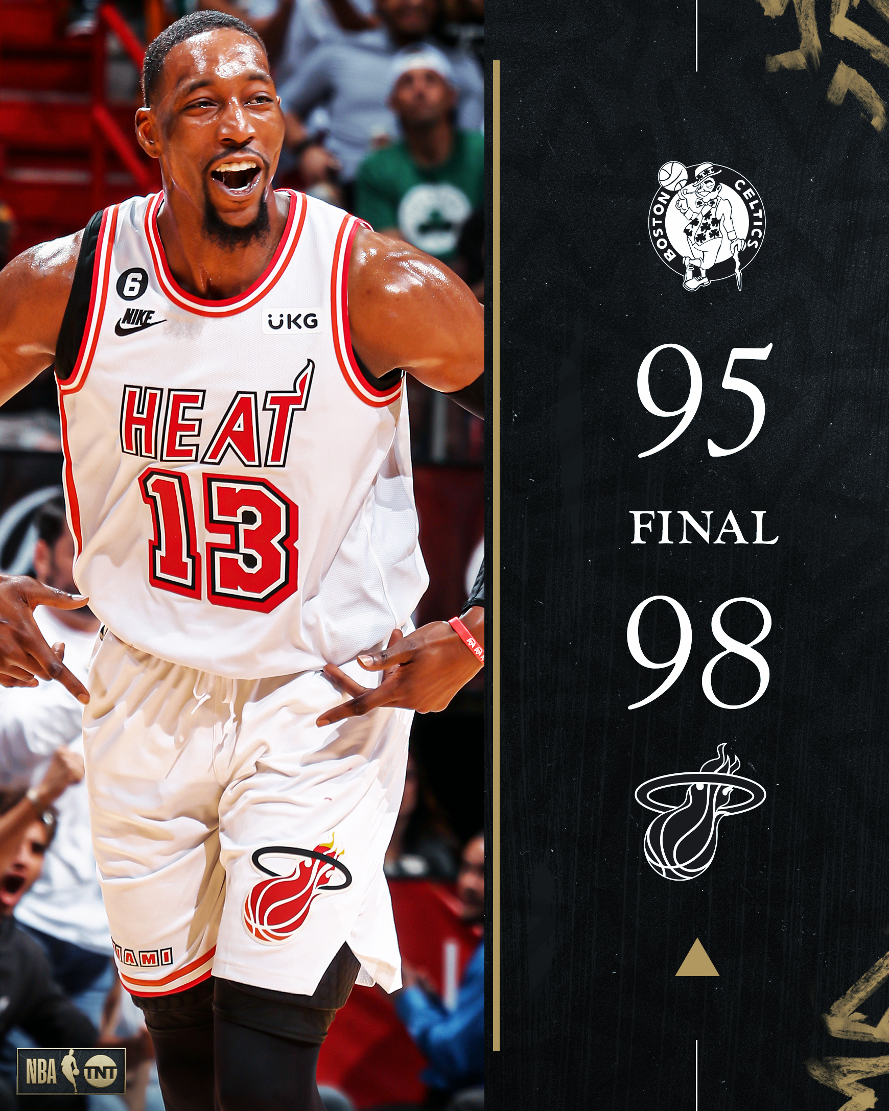NBA on TNT on X: .@MiamiHEAT win a close one at home! 🔥 Ado