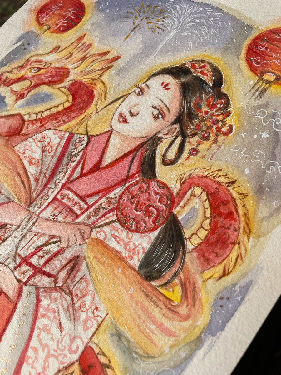 artbysara_'s tweet photo. Aquarelle. Lunar New Year 

https://t.co/JZimG9VRLE https://t.co/5SRwS8ZFzS