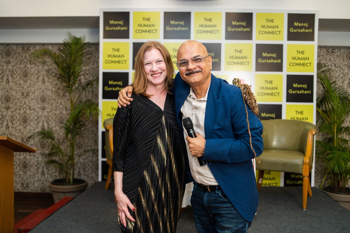 ManojGursahani's tweet photo. Thank you my dear friend Jeniffer Larson @USCGHyderabad for being there as a special guest on my book launch of #TheHumanConnect a handbook about the secrets of effective networking.
#Networking #BookLover #BookTwitter https://t.co/DgOCncP1vb