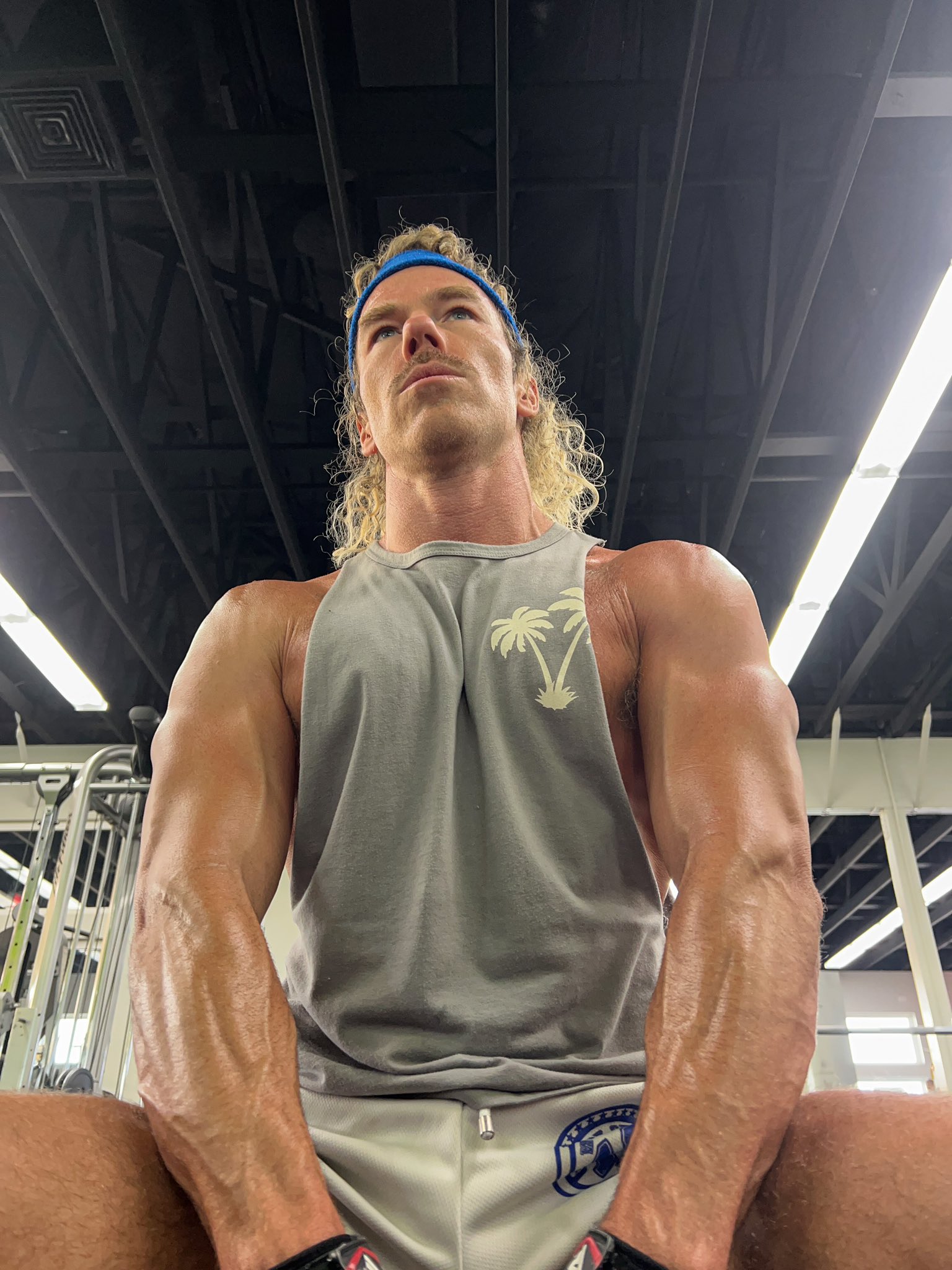 DW Chase Model on Twitter: "Front of the Gym vs Back of the Gym #malemuscle #hairychest #