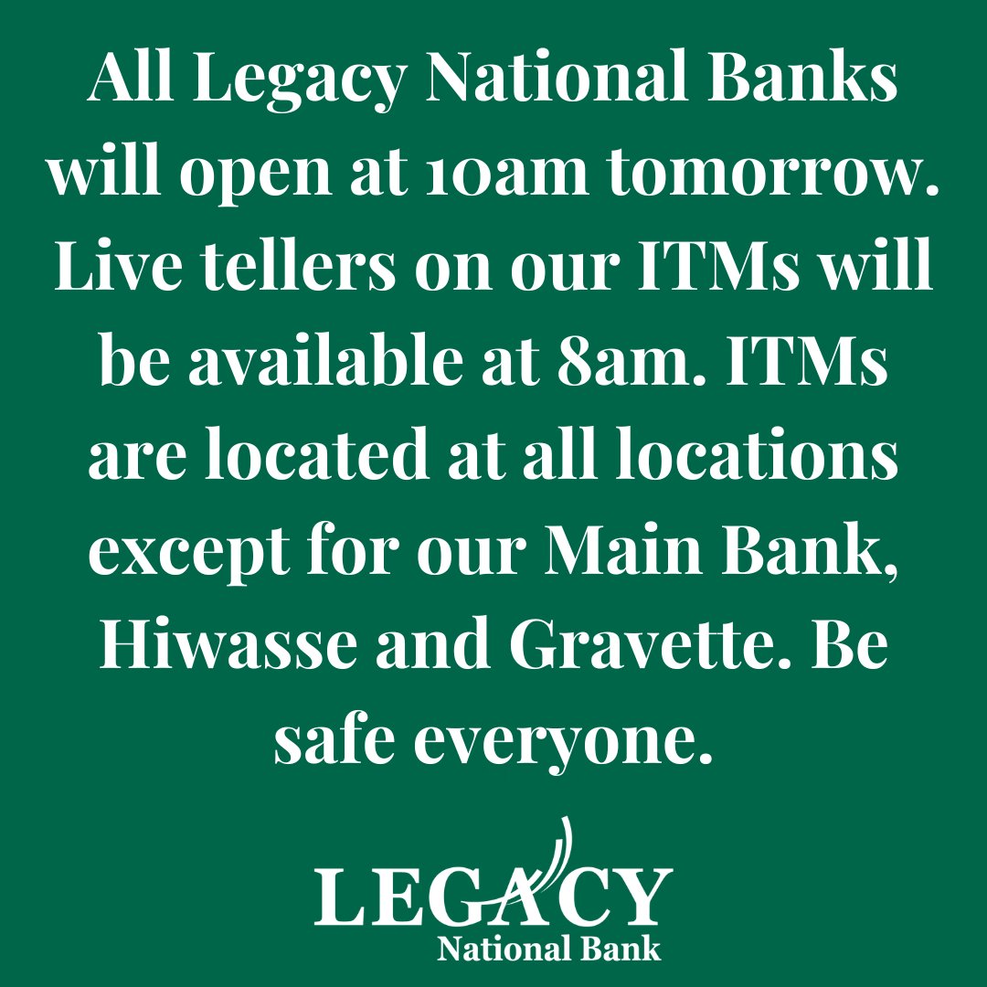 LegacyBankAR tweet picture