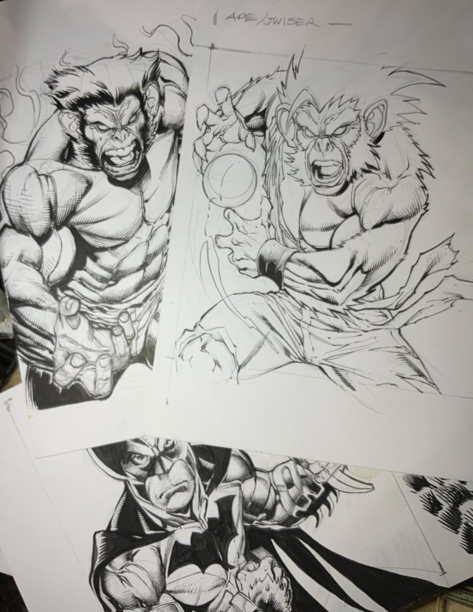 kevhulk73's tweet photo. #Monkeys . #fratmonkeys originals still available. #originalart https://t.co/QxRIZN0x5w