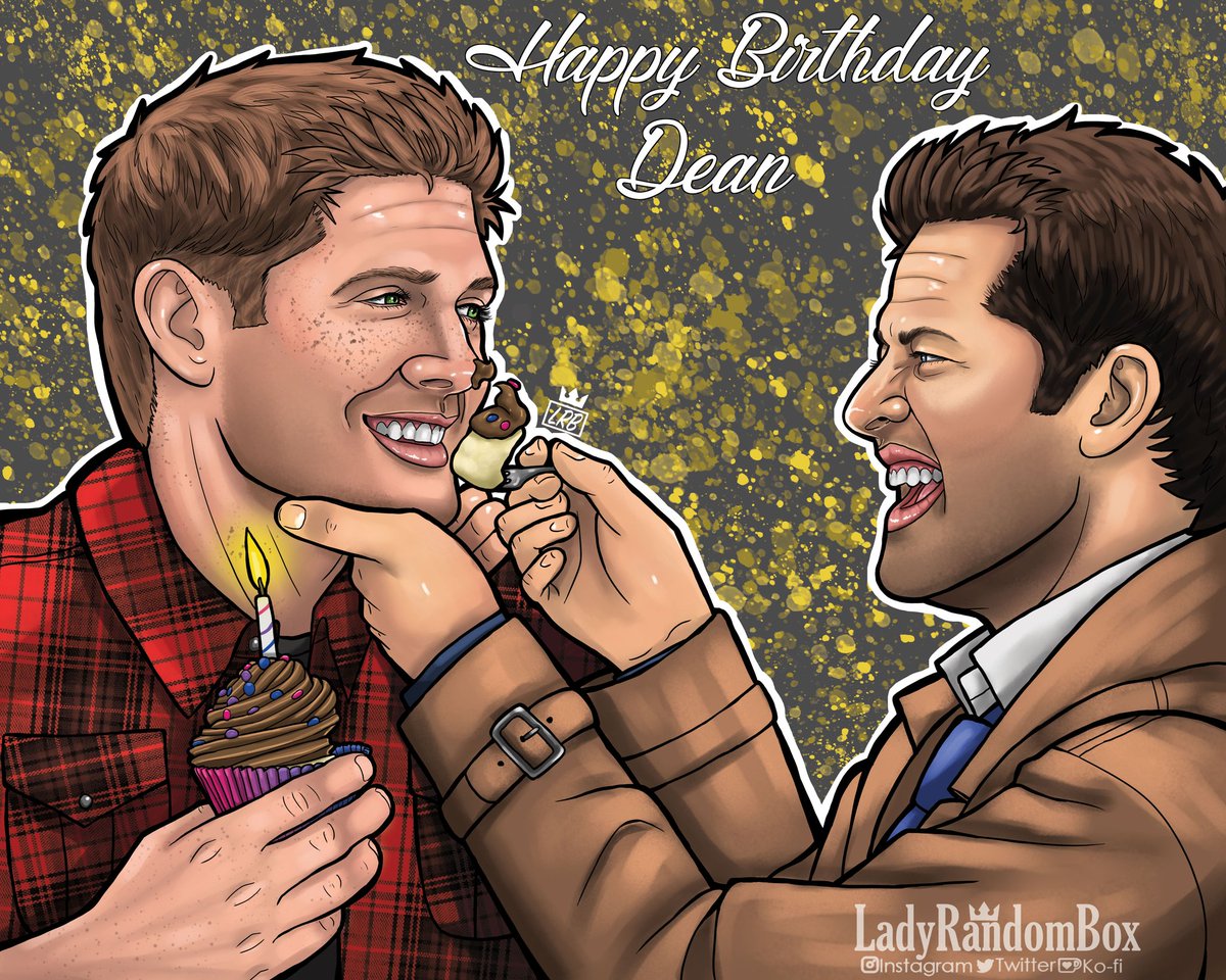ladyrandombox's tweet photo. I'm almost late in posting this but, happy birthday Dean. Love ya to the moon and back.💖
#HappyBirthdayDean #destiel #deancas #DeanWinchester #DeanWinchesterWeek #castiel #myart https://t.co/DAA1YeMegT