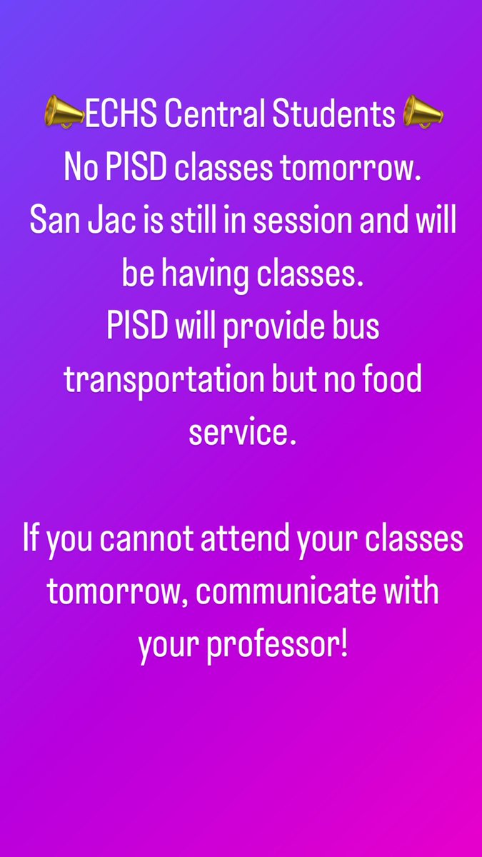 ECHS @ SJC Central tweet media