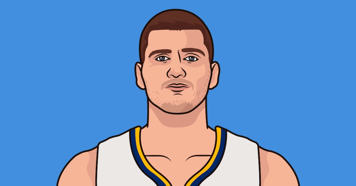 HoopMuse's tweet photo. Another day another Jokic Triple Double…

Nothing New https://t.co/1zzoHFkkQG