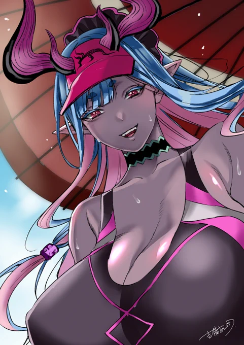 #くそ寒いので水着絵を貼る 