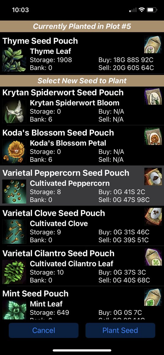 TuxedoCatGames's tweet photo. @ArenaNet - Just published a new app for #guildwars2 to help you manage your home instance garden. Get it on the AppStore. GW2 Garden Plots https://t.co/mlqxqtU1z1
