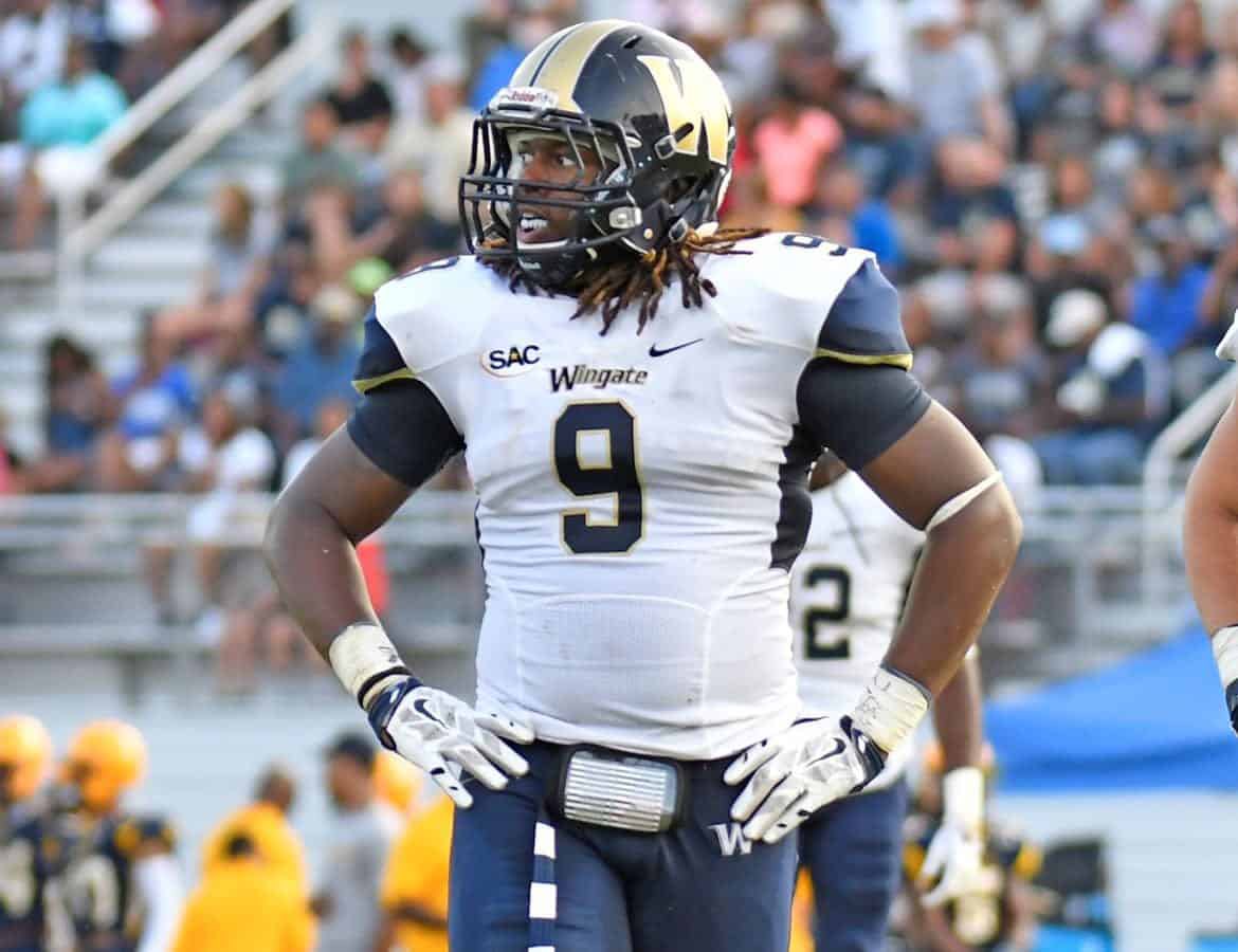 I will be at <a href="/WingateFb/">Wingate Bulldogs Football</a> tomorrow thanks for the invite <a href="/Coach_TKnight/">Coach Knight</a> <a href="/RecruitFayNC/">Recruit Fayetteville</a> <a href="/BMACICE/">🅱️ COACH MAC Ⓜ️</a> <a href="/910Preps/">910Preps</a>