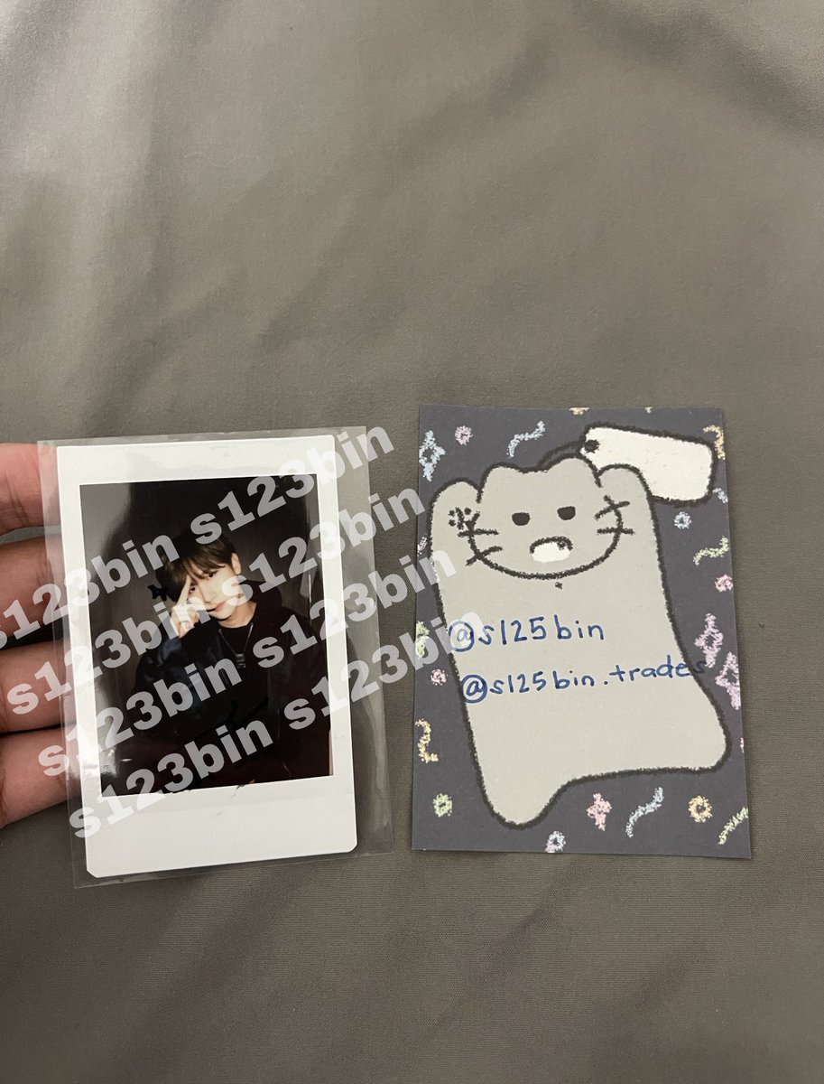 ky96nie's tweet photo. some signed changkyun polaroids im willing to let go 

wts monsta x polaroid
wts changkyun polaroid https://t.co/Nm4bMVs1lv