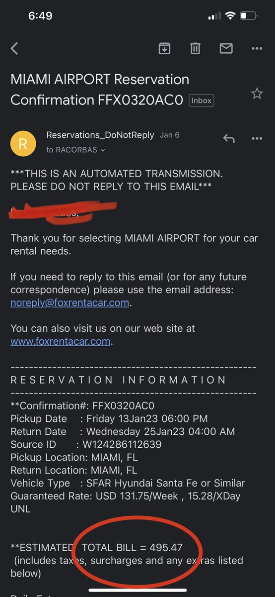 racorbas's tweet photo. BE AWARE! of @foxrentcar in Miami. I see this actions with deep concern, and our representatives in Florida @RepMaxwellFrost @mattgaetz must be aware. Today a car was returned after a rental and the person on the counter named Ivan charged this person an unbelievable amount https://t.co/JqFiF67b2e