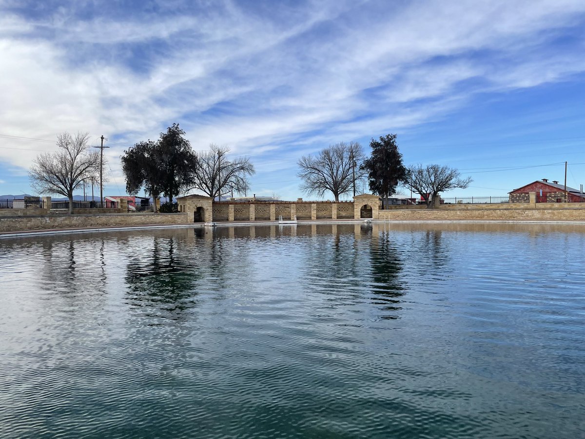 jkGnosis's tweet photo. Visited Balmorhea Natural Spring in Toyahvale, Tx. Crystal clear swimming hole. If you go there, look for the albino ghost turtles. They’re swimming around in there, I swear https://t.co/DdANSb6Cfo