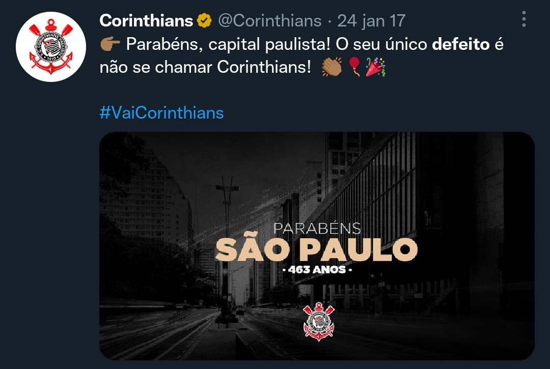 spfcinfoss's tweet photo. Na vida, temos certeza de duas coisas: a primeira é a morte, e a segunda é que o Corinthians vai evitar falar o nome do MAIOR time do Brasil. https://t.co/2qkje1AIDi