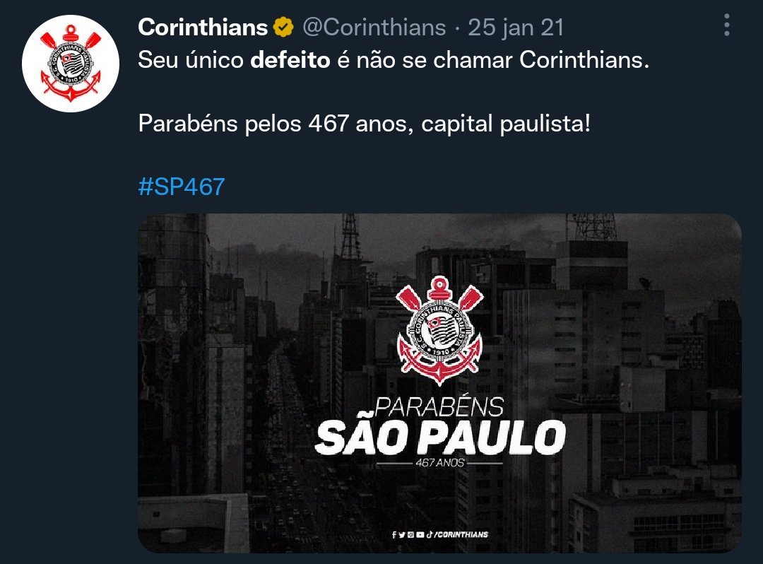 spfcinfoss's tweet photo. Na vida, temos certeza de duas coisas: a primeira é a morte, e a segunda é que o Corinthians vai evitar falar o nome do MAIOR time do Brasil. https://t.co/2qkje1AIDi