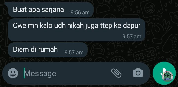 💚 enaknya bales ap yh hmm