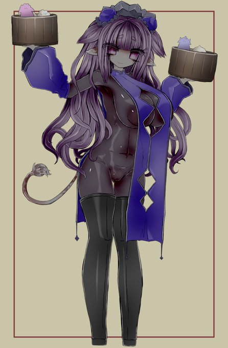 #オリキャラは性癖の見本市
全体的にディテール量が多い 