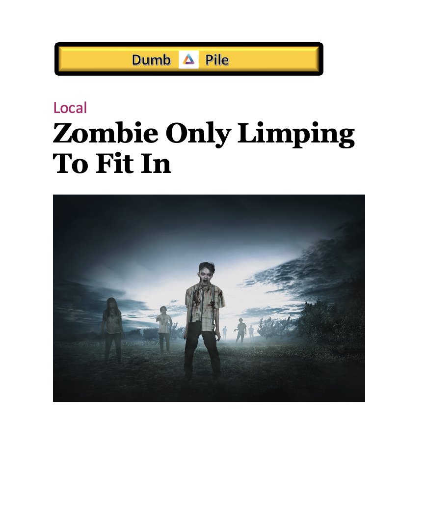dumbpile's tweet photo. #zombies https://t.co/EFkTOaKBpb
