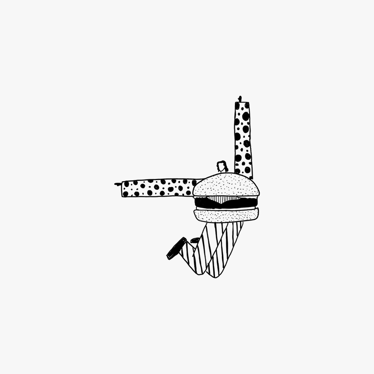 weareskribbl's tweet photo. 🍔 'Fast Food People' by Leo Moreira - download at https://t.co/7cJAmfVFeP
#skribbl #illustrations #blackandwhiteillustrations #lineillustrations #handdrawn #designassets #graphicdesign #graphicdesignassets #picturedesk https://t.co/nakULSRD4B