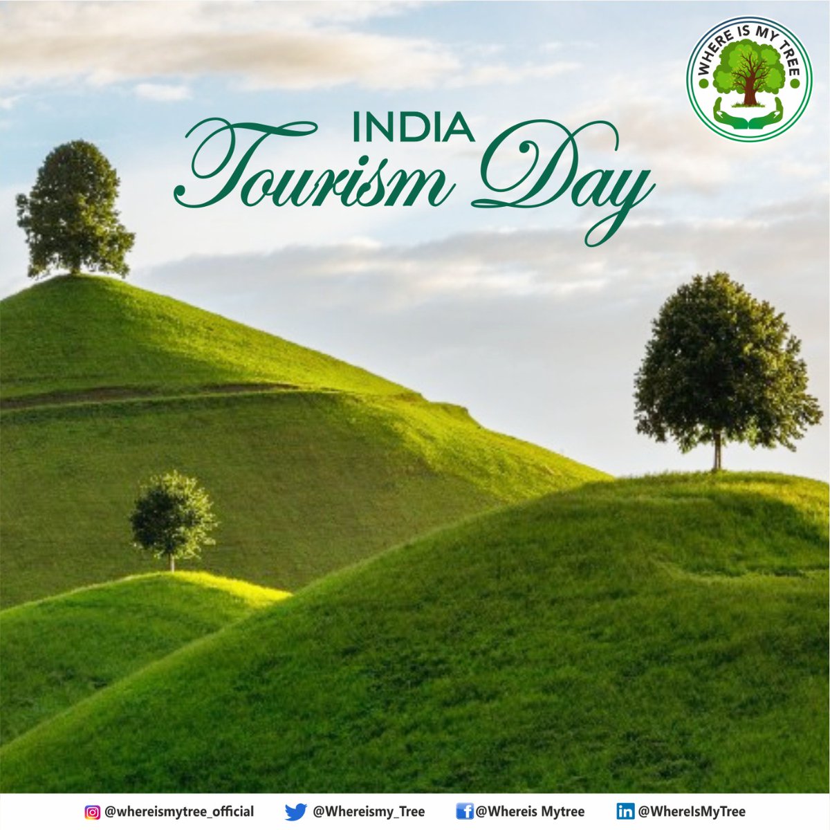 Whereismy_Tree's tweet photo. Tourism has its own importance in Indian economy to recognize India's natural beauty. 
The day is a way to recognize the contributions of the thousands working in the tourism industry. 

#nationaltourism #indiatourismday #wmt #whereismytree #tourisms #plant #plants #tourist https://t.co/2i1l3YXLls