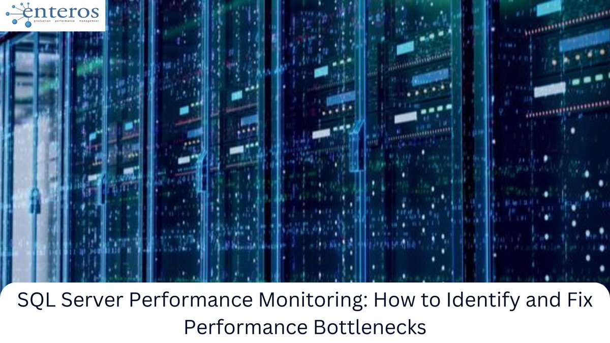 EnterosInc's tweet photo. SQL Server performance monitoring is an essential task for any database administrator or developer. Identifying and fixing performance bottlenecks...

Learn more: https://t.co/UWcZTSTMQ8

#enteros #sqlserver #performance #sqlserverperformance #bottlenecks #monitoring https://t.co/fkmPk5DMaH