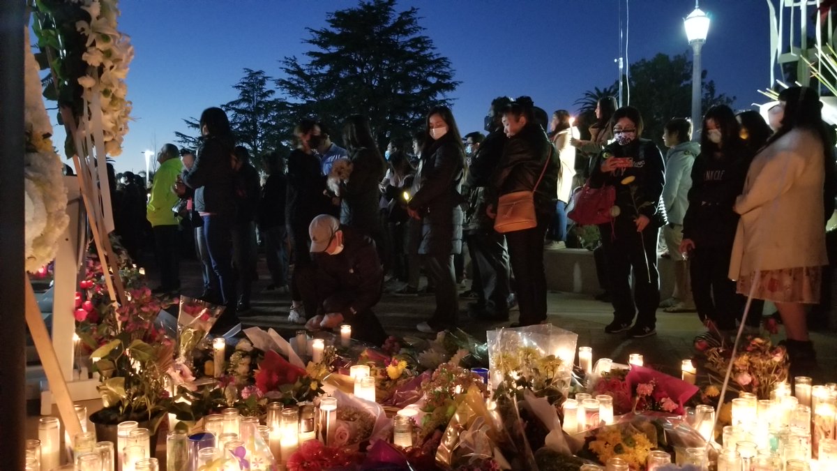Thank you, Monterey Park community, neighbors, friends &amp; partners for the outpouring of support &amp; kindness at tonight’s vigil.

As we mourn those lost &amp; comfort the grieving, we are grateful for the overwhelming show of compassion &amp; generosity. 

#MontereyParkStrong #MPKStrong