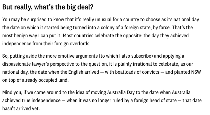 What we think about Australia Day, in a nutshell (from our piece in Crikey today)