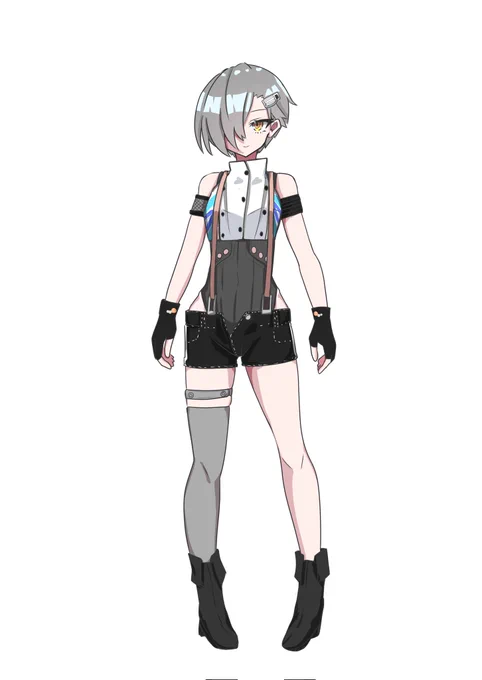 うちの子ベースのバイク擬人化です#オリキャラは性癖の見本市 