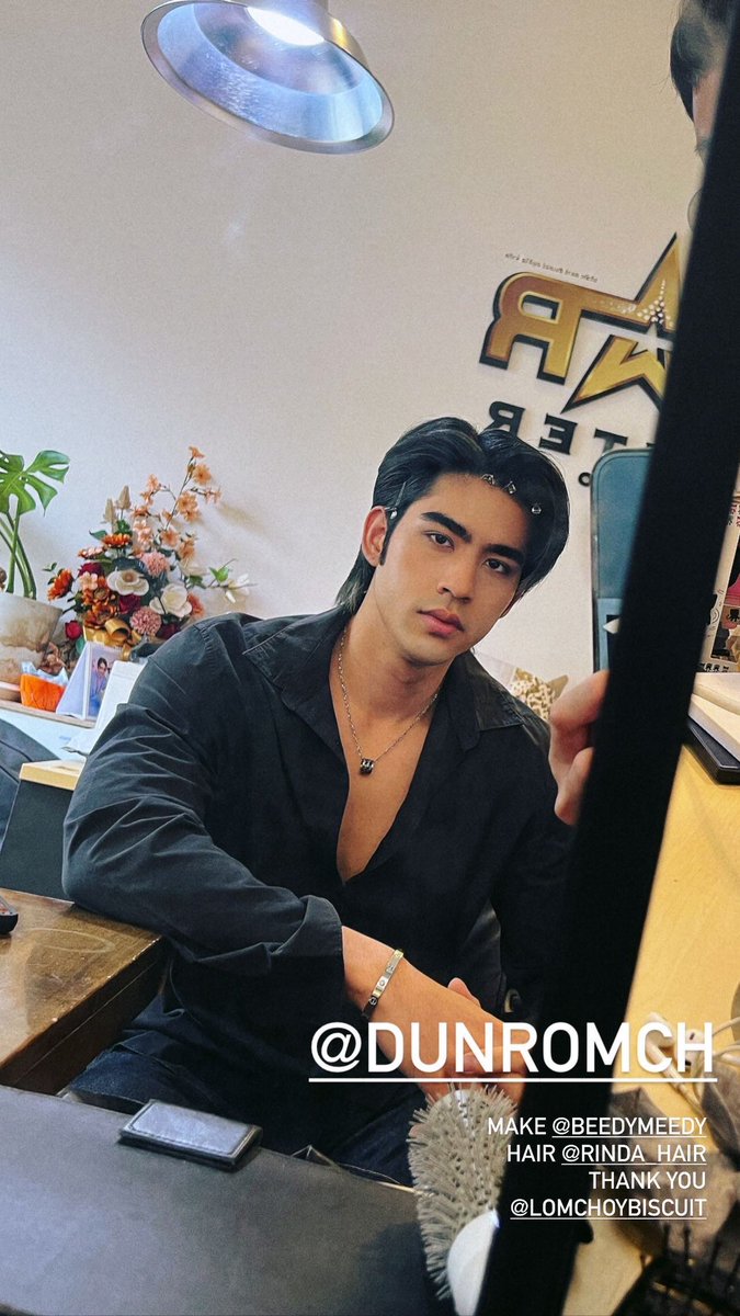 basbaby0403's tweet photo. ดีย์งาม ผมดำ หล่อเท่ ทรงดีย์ 😁😁😁 #dunromch @dunromch https://t.co/Te2edDuEDG