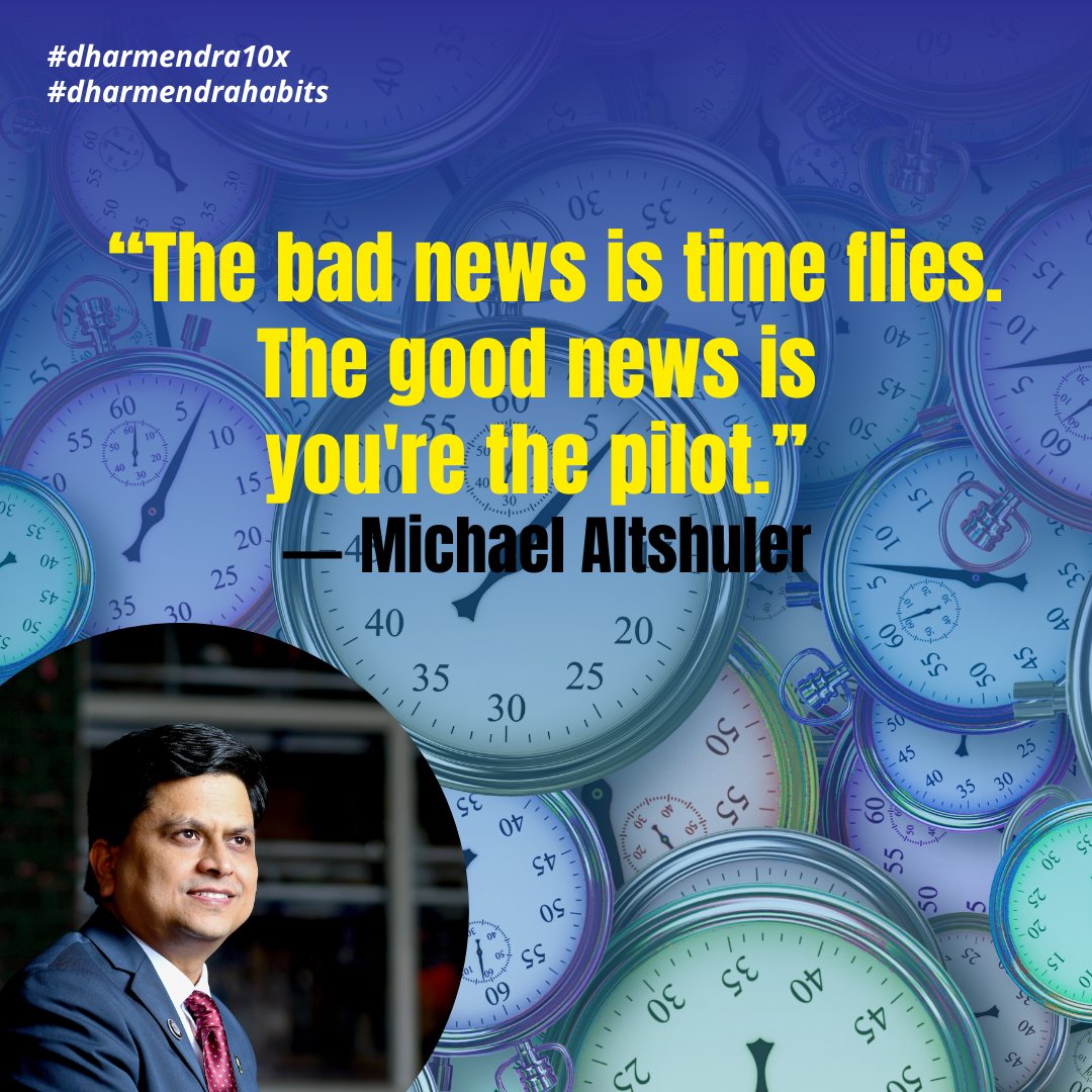 Dharmendra10X's tweet photo. Do you track how you manage your time?

If you can track your progress, you can improve.

If you can track something, you can eliminate the feeling of being stuck.

I find it best to manage my time by time-blocking.

So how do you manage and track your time?

#time #dharmendra10x https://t.co/FTAK7gXFKQ