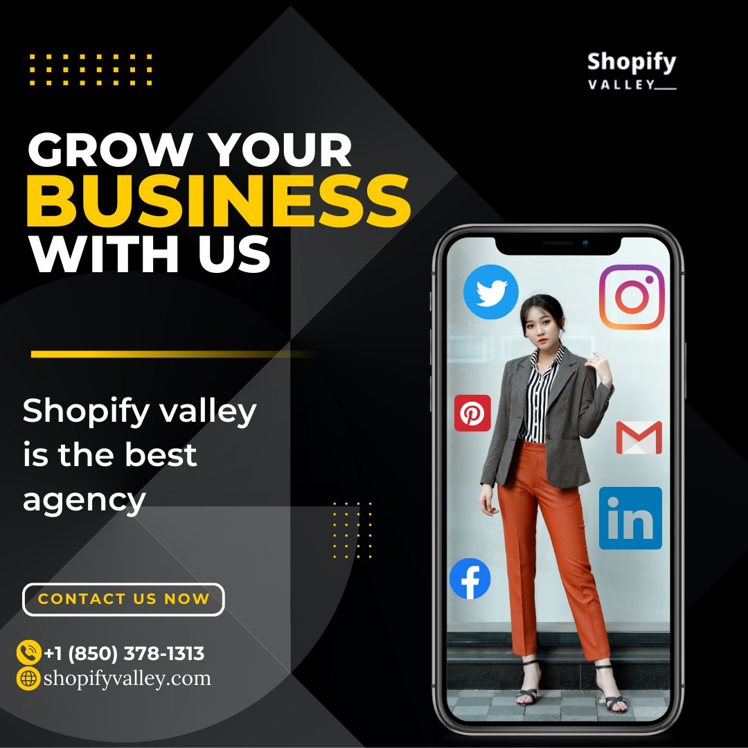 ShopifyValley's tweet photo. why Shopify Valley is the best agency?
For those unfamiliar, Shopify Valley is an agency that specializes in helping businesses with their Shopify store.
▶Visit: https://t.co/S9CLYGRCIv
#Shopify #twitch #Like #dropshipping #agency https://t.co/5HwDHWF4TJ