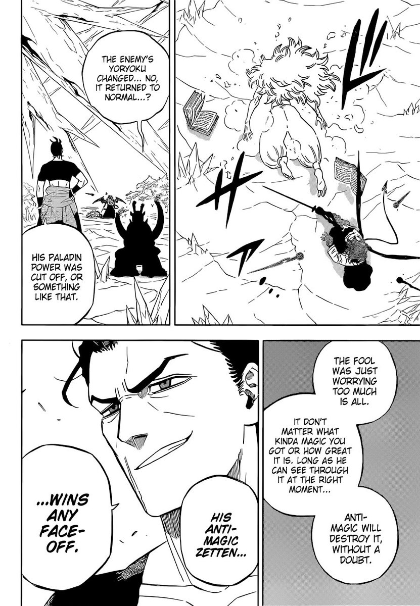 ItachiRavens_'s tweet photo. #BC348 #BlackClover348 LESSGOOOOOO. SO WE CAN BRING BACK PALADINS TO NORMAL HUMANS. Asta boutta be using that sword on Sister Lily now 😮‍💨. Bro he got stronger tho. https://t.co/0qoCBRL6Ei