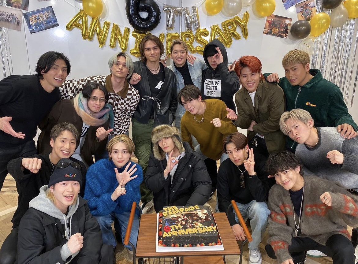 SHION0240's tweet photo. ＃ら��ぺちゃん6周年おめでとう
＃ランペ6周年
＃THERAMPAGE
#ウィーアーザRAVERS https://t.co/l0rVh8WJaM