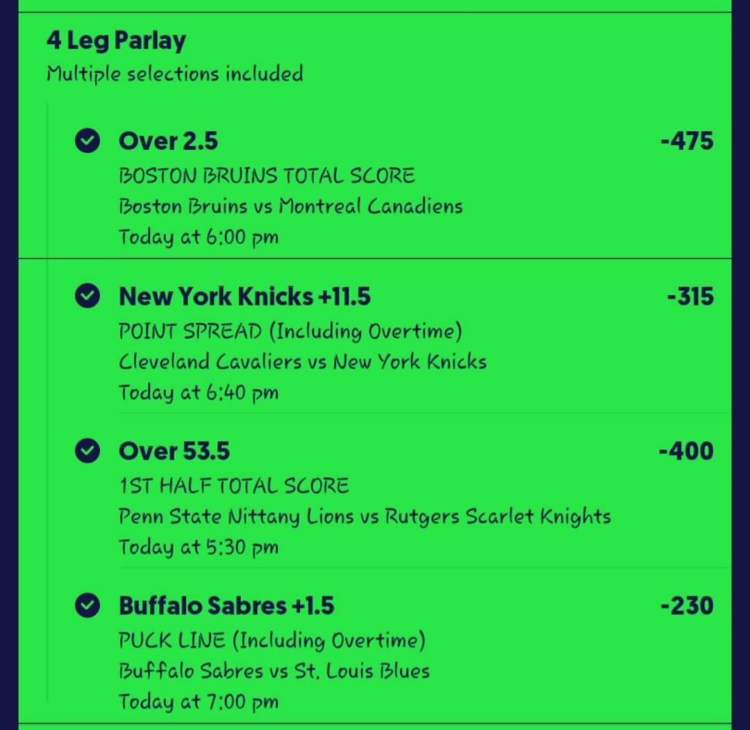 AkatsukiBets's tweet photo. We did it! Another great night for our team! Proud of you @DollarSensei @Blankwontlose @InfiniteParlay @VespaProps 

#gamblingtwitter #prizepicks #UnderdogFantasy #fliff #fanduel #bovada https://t.co/Fmj4niqYAJ