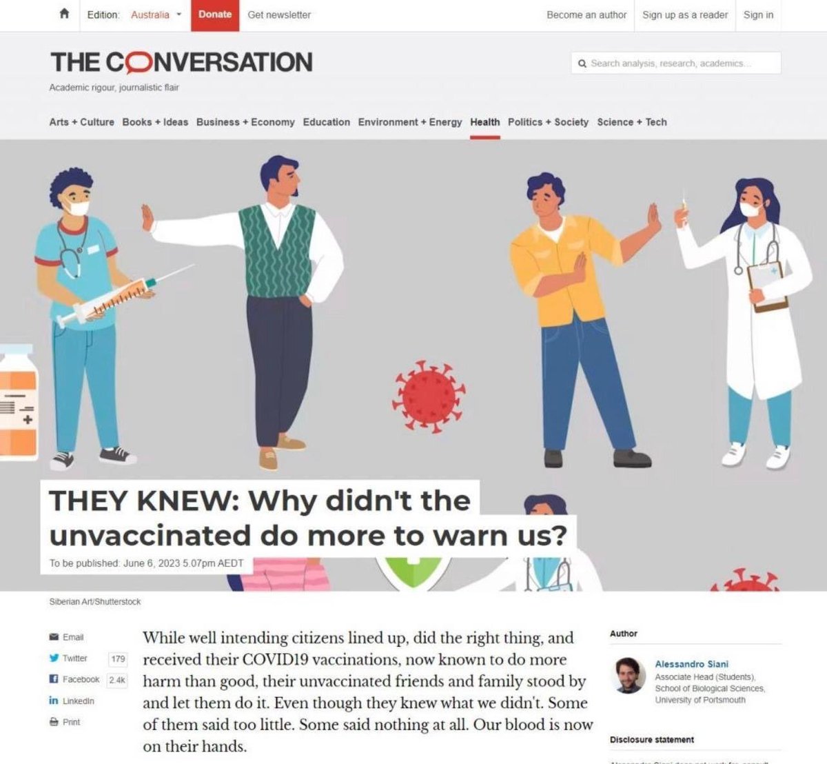 🚨URGENT — They Knew: Why Didn't The Unvaccinated Do More To Warn Us?

iqfy.com/unvaccinated-s…