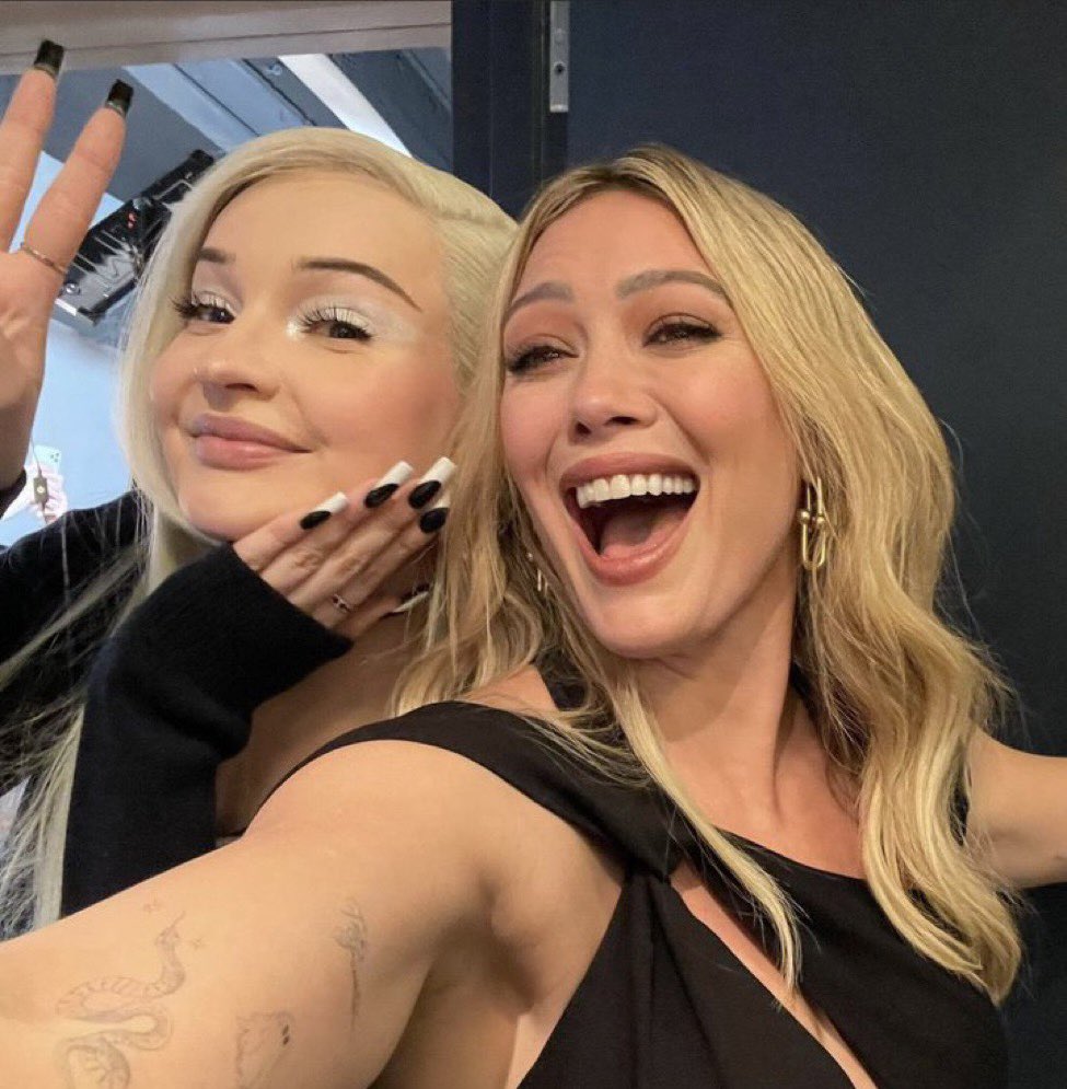 DanScavinoTNews's tweet photo. What fountain of youth is Hilary Duff drinking out of?!?!? (Also Kim get Hilary’s ass in a studio!!!) https://t.co/Zsnna1Ms9U