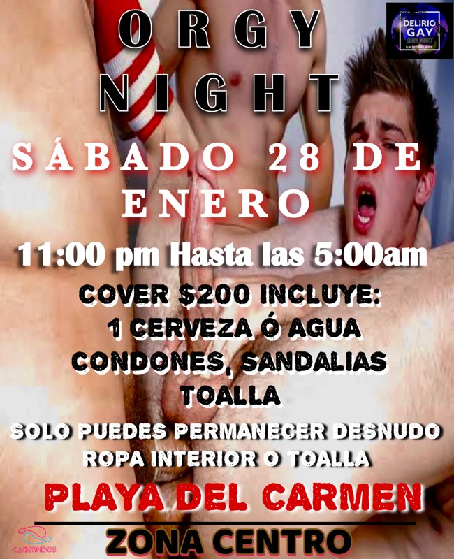 NightOrgy's tweet photo. Sábado de Orgy en Playa del Carmen 🐽😈🍆💦 https://t.co/CQ6UxuOrcl