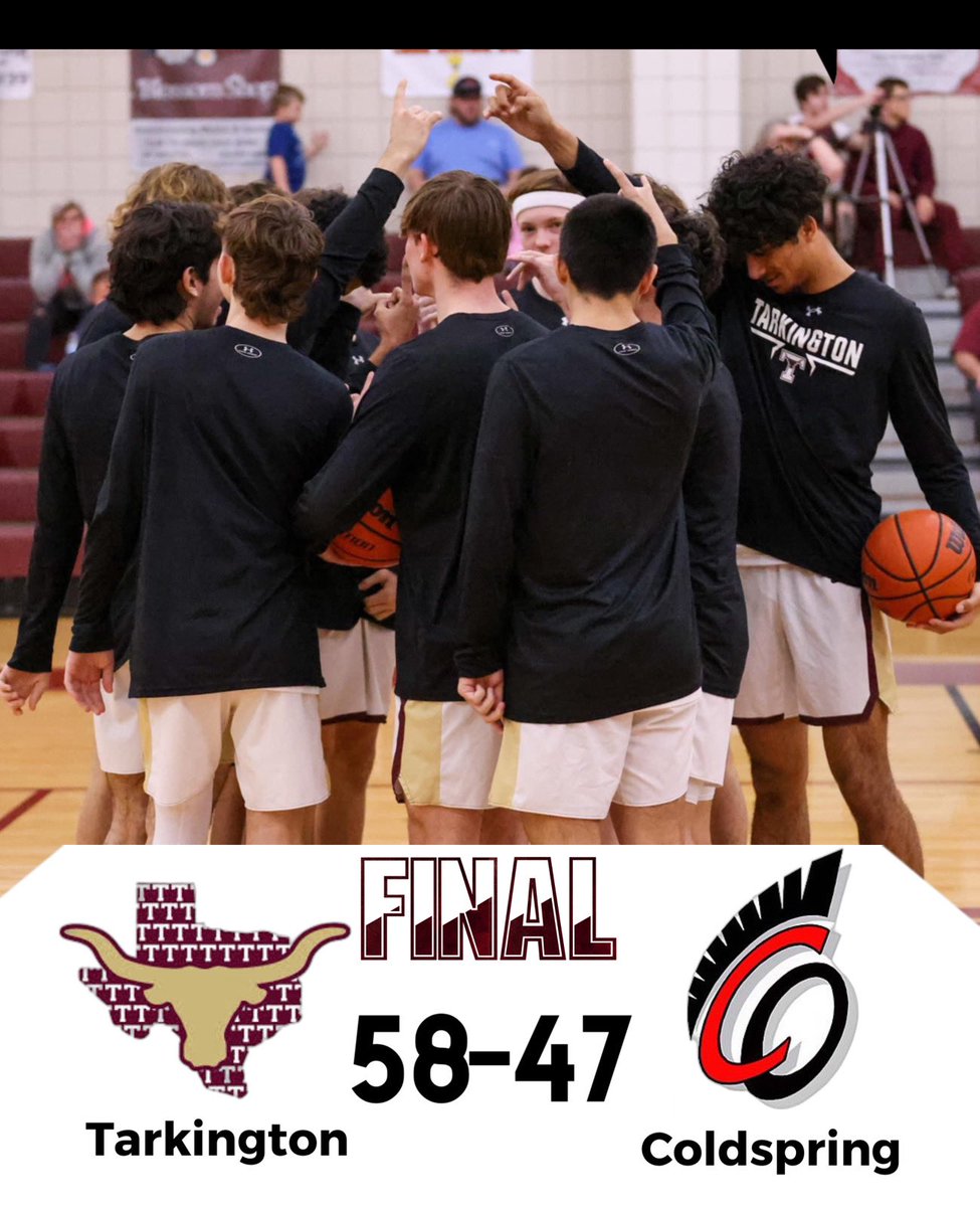 Longhorns took the win over Coldspring tonight 🤘🏀 <a href="/HunterK_21/">Hunter Keith</a>