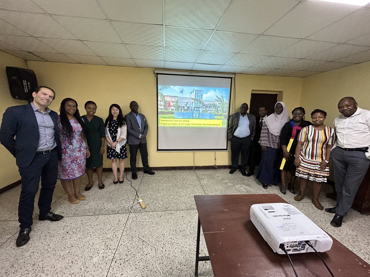 teekayowo's tweet photo. Lagos university hospital, Nigeria for the site initiation visit for the ACHiEvE-SCD study for #sickle, a collaboration between @PittVMI and @LUTHofficial led by @JuliaXuMD,  @TitiAdeyem0 @UPMCnews @chansteve73 @UPMCHillmanCC @EnricoNovelli @BIOVentures https://t.co/JZSPPszr5r https://t.co/OKoxp8c9Wo