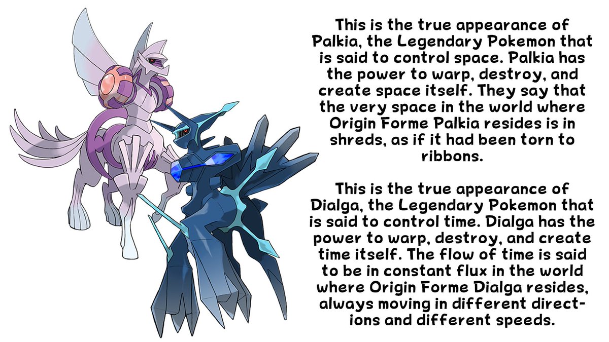 Did Dialga And Palkia Create The Pokemon Universe?