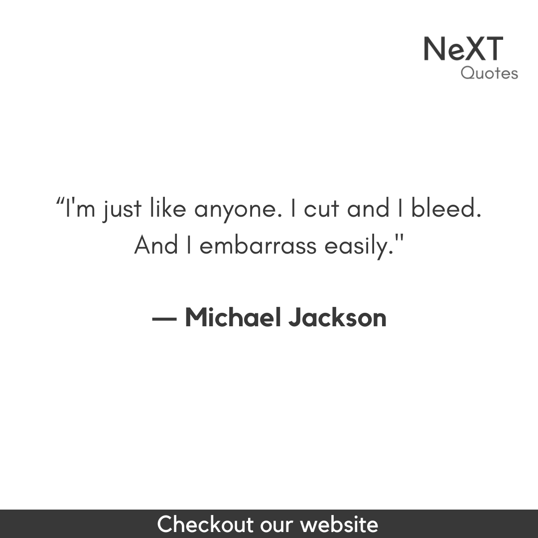 NeXTQuotesOne's tweet photo. I'm just like anyone. I cut and I bleed. And I embarrass easily.
- Michael Jackson
#MichaelJacksonQuotes #Inspirational #Lyrics #Love #Life #Sucess #Artist #Music #HealTheWorld #Short #Song #InspirationalQuotes #Alone #InspiringQuotes #PositiveQuotes #HumanNature #AboutJesus https://t.co/inPPDW9ZGE