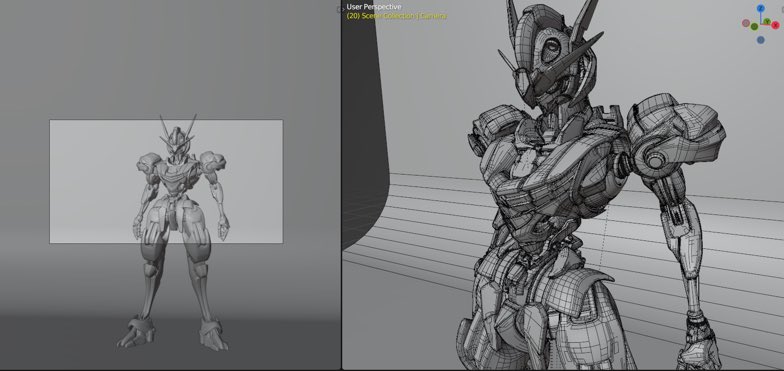 DumplingTurbo's tweet photo. 3D Fan Art 

Sketch in #zbrush, retopo and render in #blender, texture in #substancepainter 

#水星の魔女 #G_Witch #gundam https://t.co/xEIidSGKwB