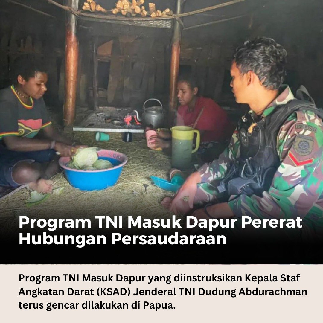 Hikmatul_mla's tweet photo. tentu benar Sementara itu Mama Nisa mengungkapkan rasa terima kasihnya kepada personel Satgas Yonif Raider 303 Kostrad.

@ngopibareng_DAR

KSAD Jenderal Dudung Abdurachman
Angkatan Darat Di Hati Rakyat
Tulus Utamakan Rakyat https://t.co/m5j4ZCS84d